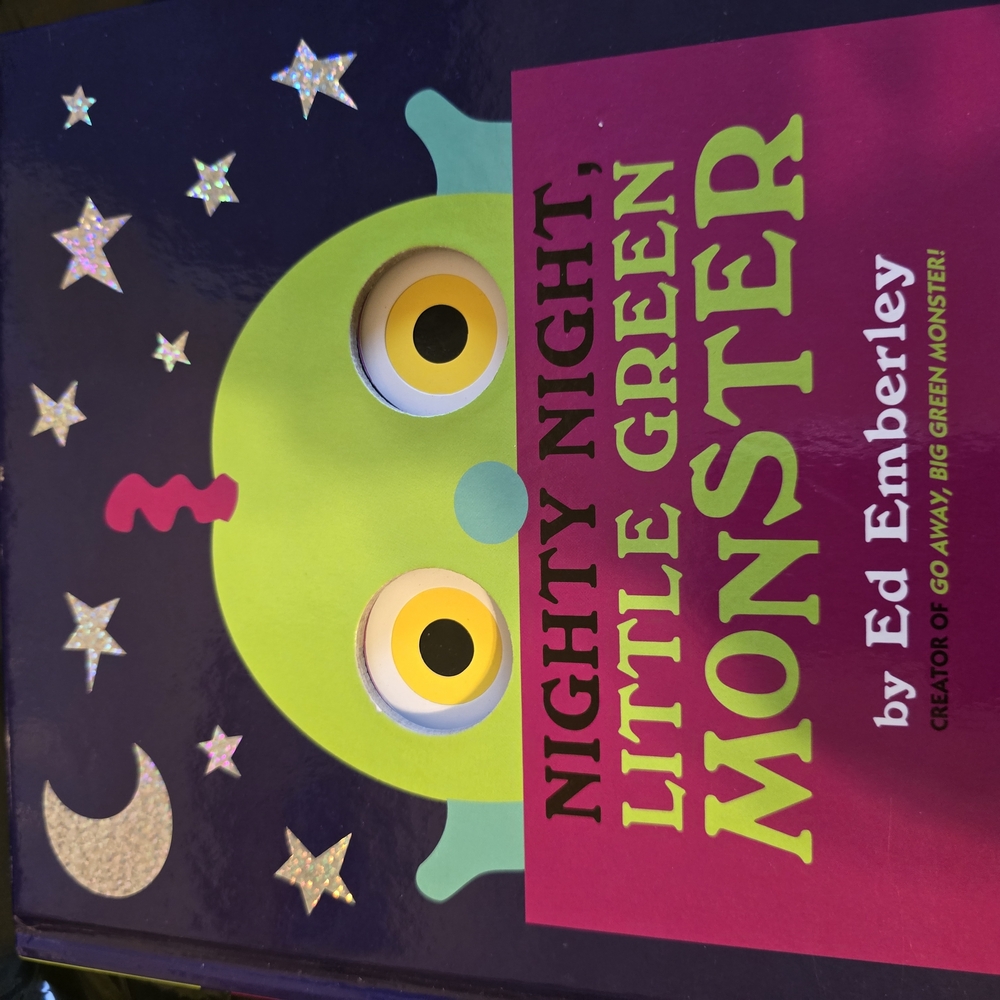 Nighty Night, Little Green Monster Book New Scolastic - Picture 2 of 5